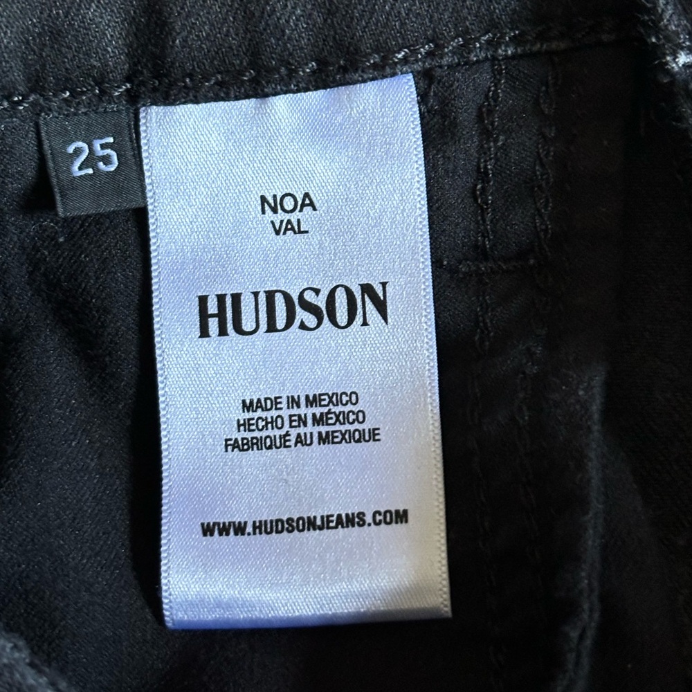 Hudson Noa High Rise Crop Straight Leg Jeans - Picture 5 of 11